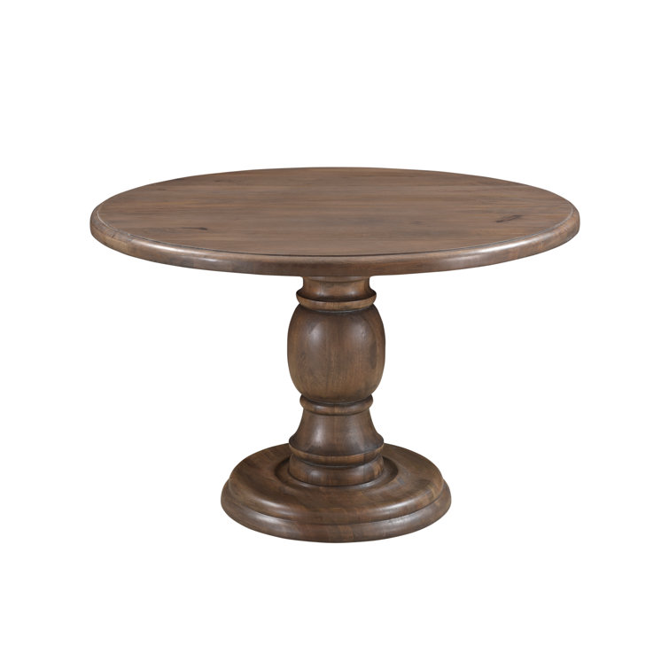 Darby Home Co Jai Mango Solid Wood Pedestal Dining Table & Reviews
